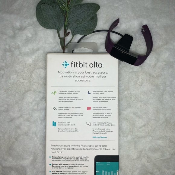 SOLD fitbit alta— fitness wristband — size small - Picture 2 of 4